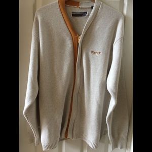 Men’s Enyce Zip Front Sweater, XL New with Tag